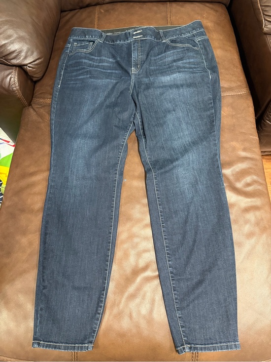 Lane Bryant Denim - Lane Bryant Dark Blue High-Rise Stretch Jeans 24W EUC …….151